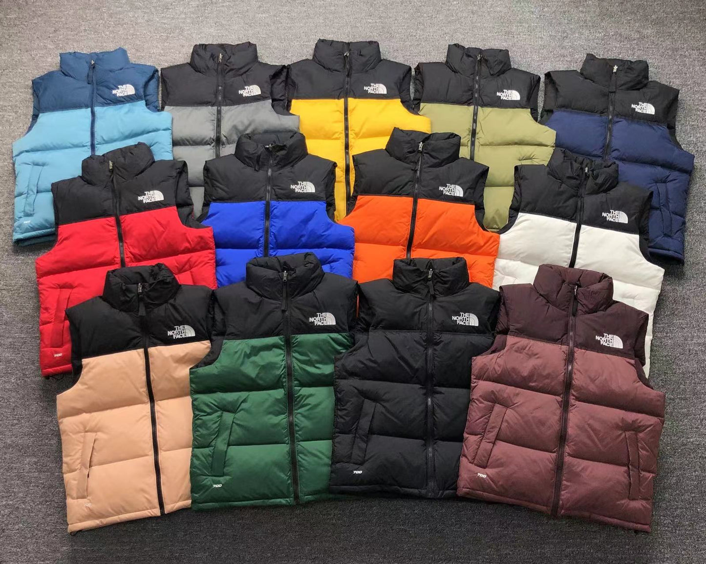 THE NORTH FACE 1996 RETRO NUPTSE VEST RED