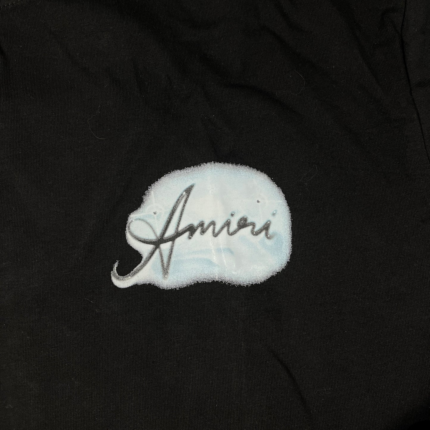 Remera Amiri Paradise Airbrush Negra XL