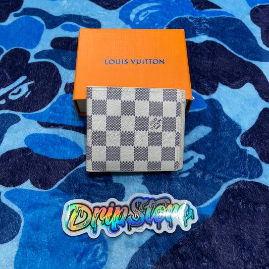 LOUIS VUITTON MULTIPLE WALLET DAMIER WHITE