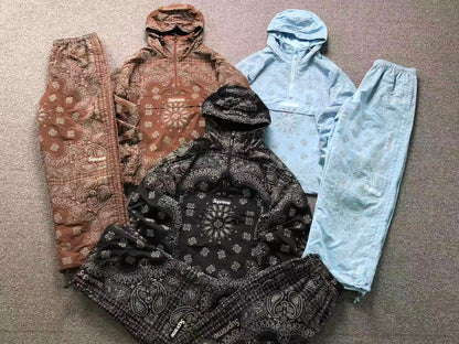 Supreme Reflective Bandana Anorak Light Blue