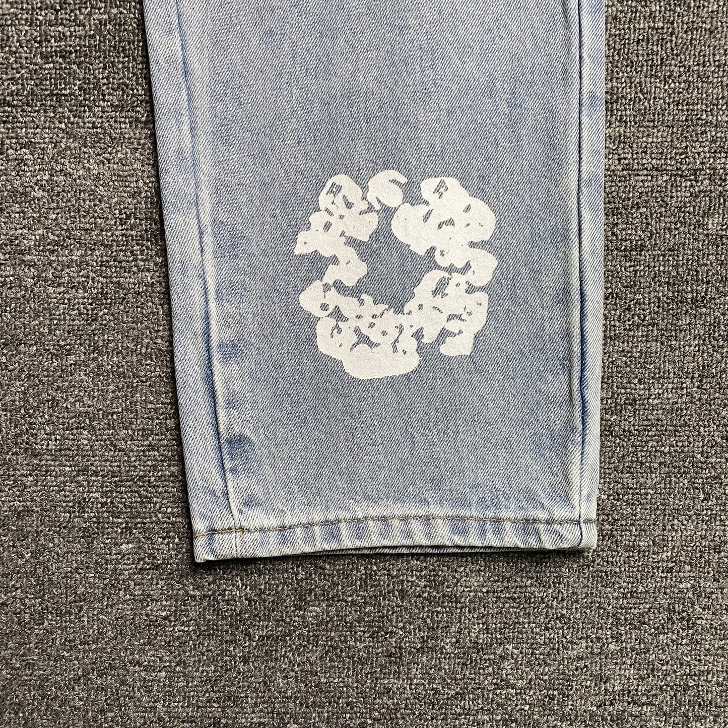 DENIM TEARS X LEVI'S JEANS LIGHT BLUE