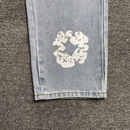 DENIM TEARS X LEVI'S JEANS LIGHT BLUE