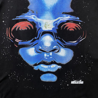 HELLSTAR GOGGLES TEE BLACK