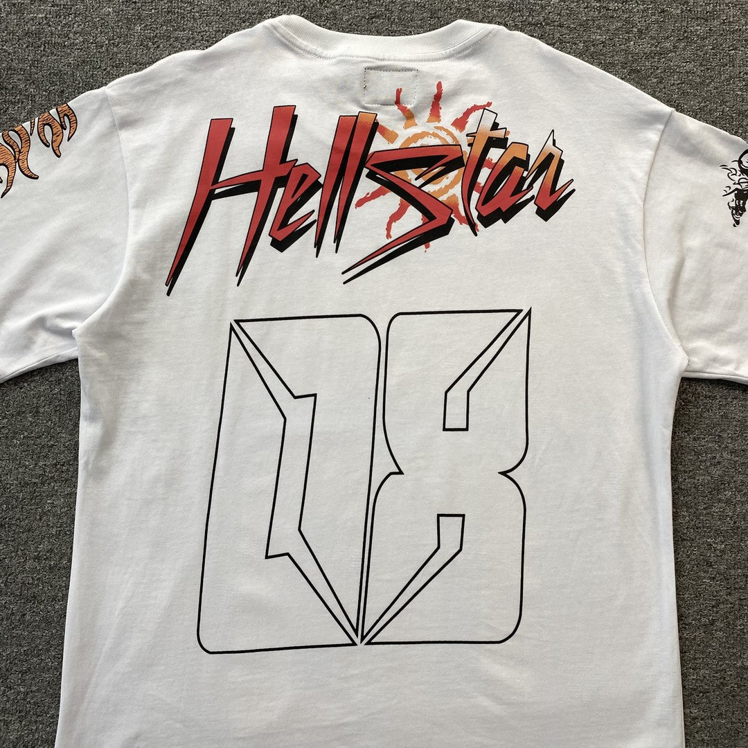 HELLSTAR CAPSULE 08 TEE WHITE