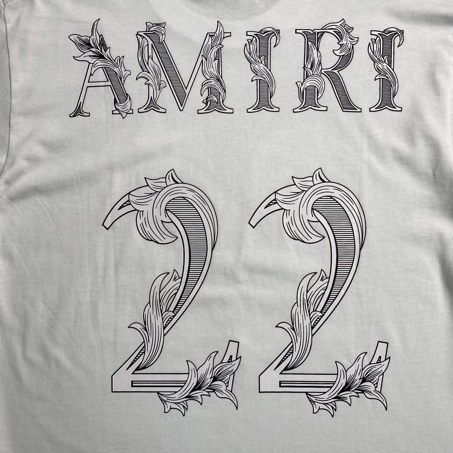 AMIRI 22 TEE WHITE