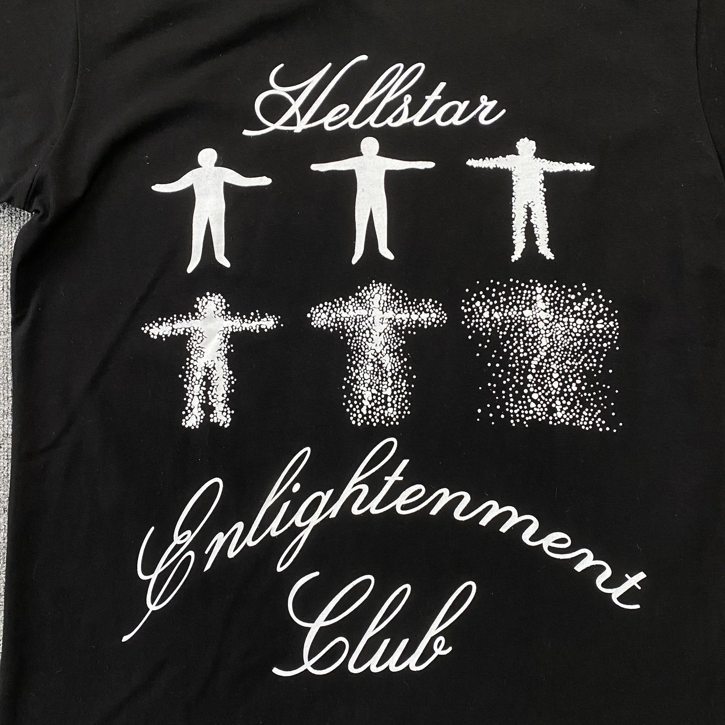 HELLSTAR STUDIOS ENLIGHTENMENT CLUB TEE BLACK