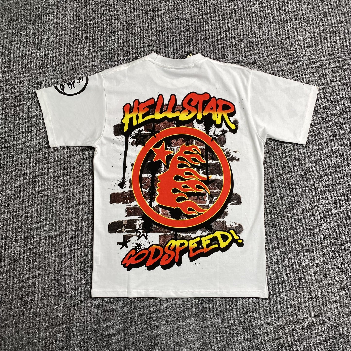 HELLSTAR STUDIOS GOD SPEED TEE WHITE