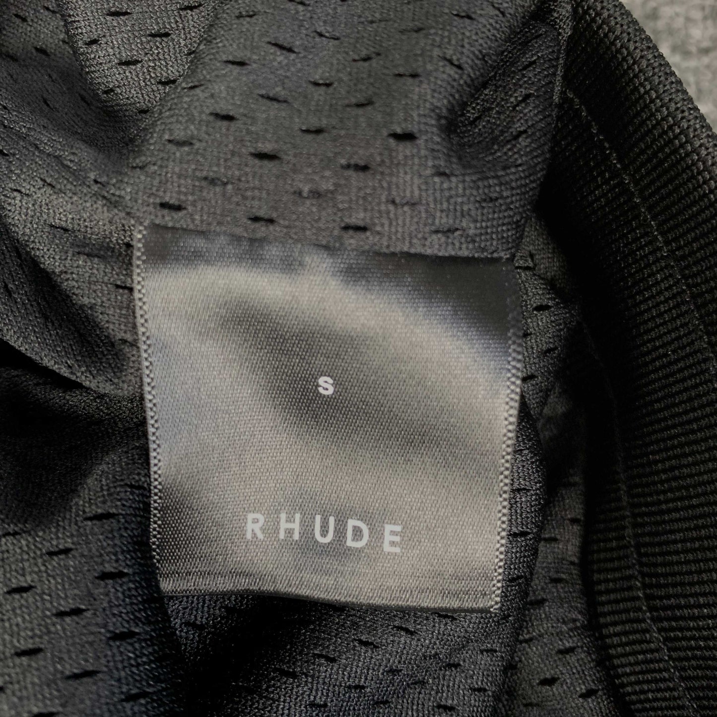 RHUDE SHORTS BLACK