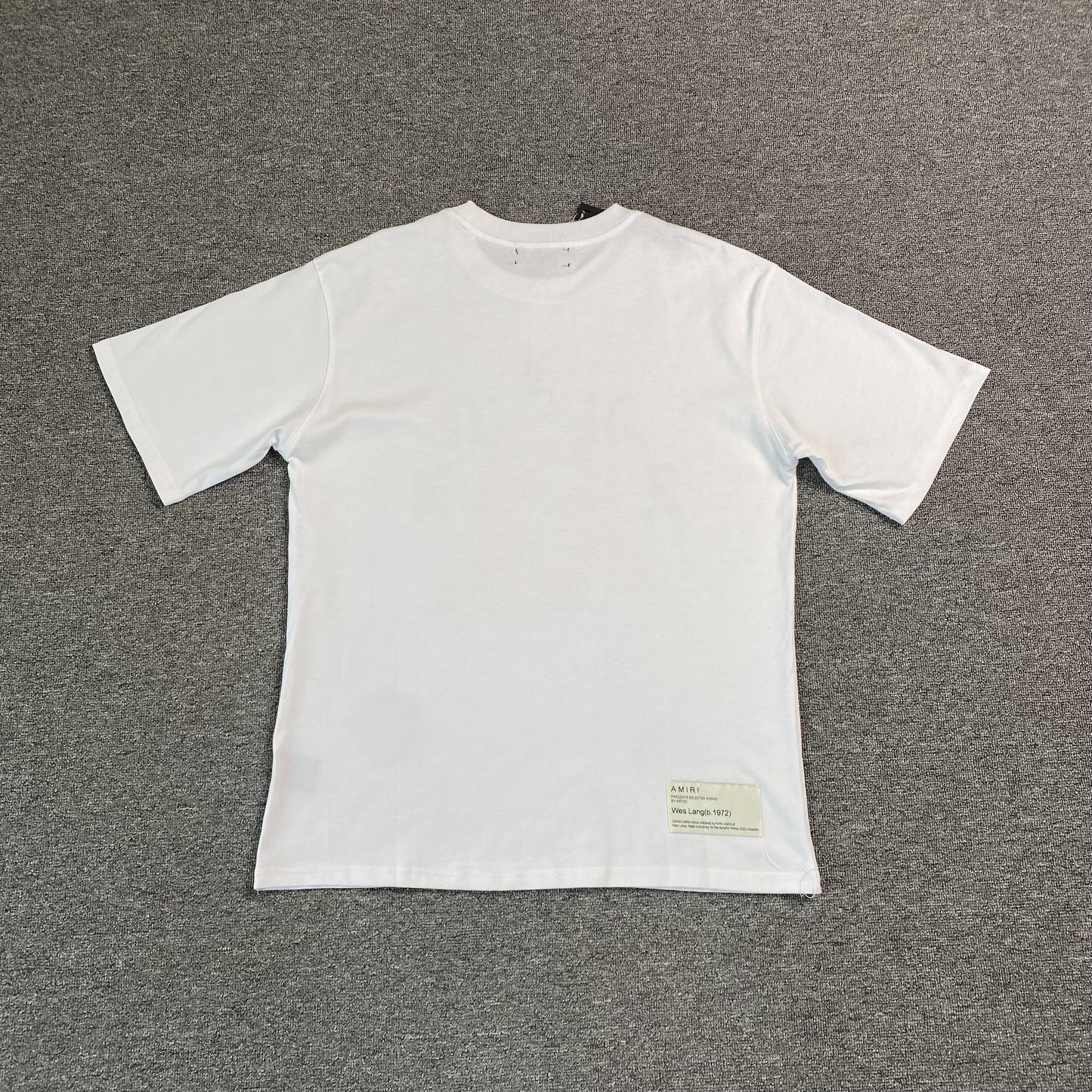 AMIRI X WES LANG SOLAR KINGS TEE WHITE