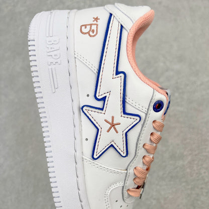 A Bathing Ape Bape Sta BAPY White Pink
