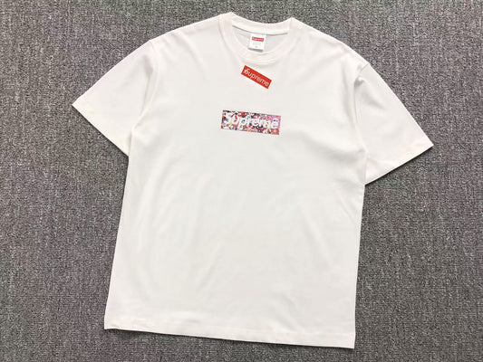 SUPREME MURAKAMI BOX LOGO TEE WHITE