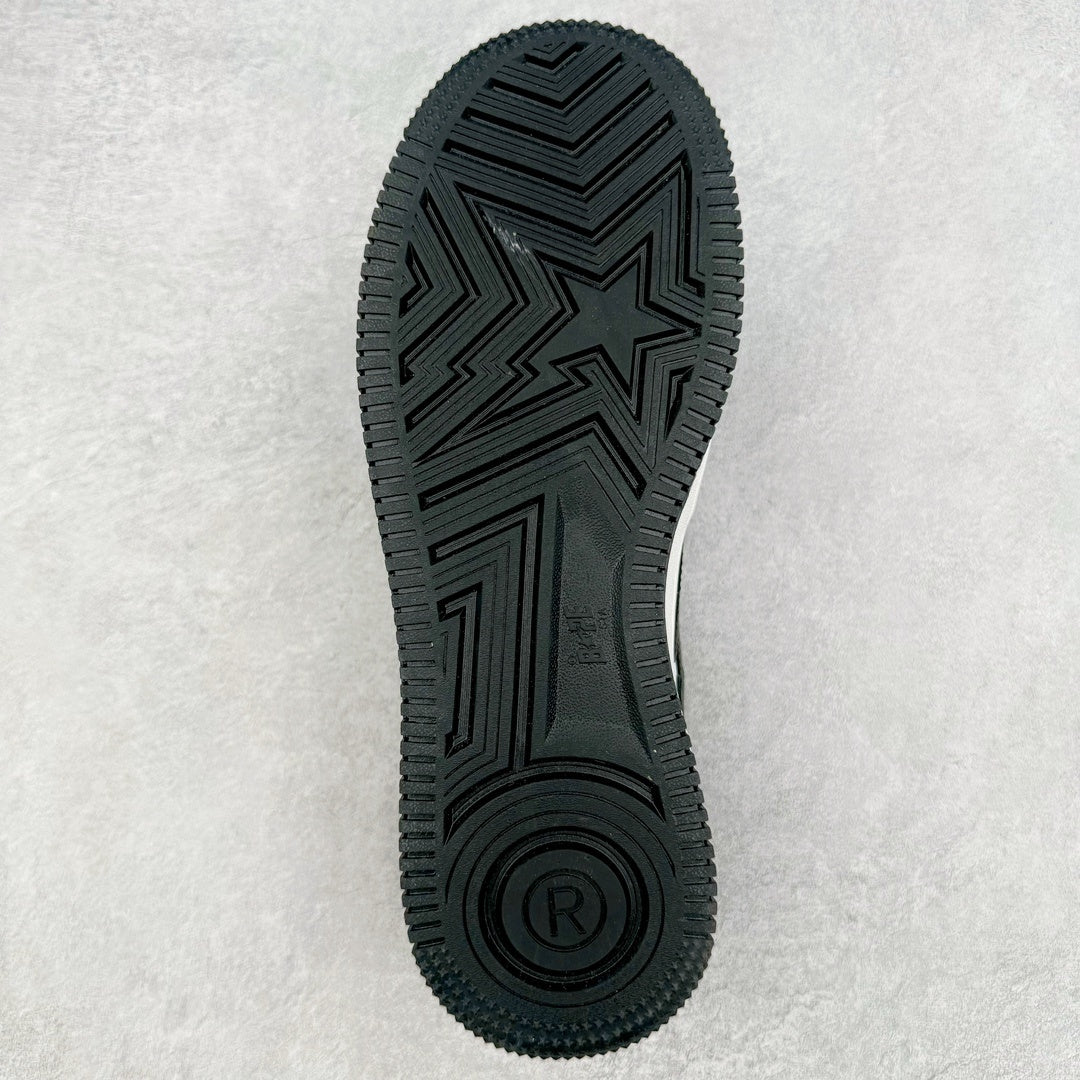 A Bathing Ape Bape Sta Snake Skin Black