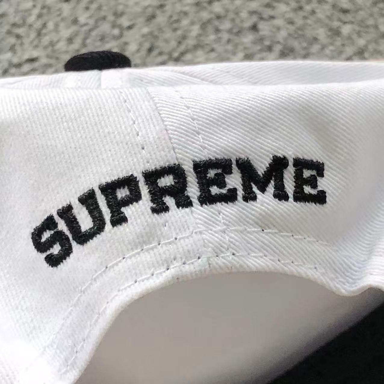 Supreme 2-Tone S Logo 6-Panel Cap Stone