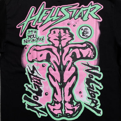 HELLSTAR NO GUTS NO GLORY TEE BLACK