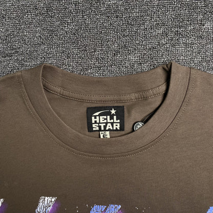 HELLSTAR DALLAS COWBOY HELMET TEE BROWN