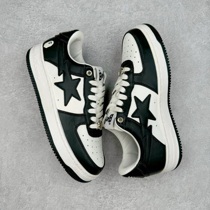 A Bathing Ape Bape Sta White Black