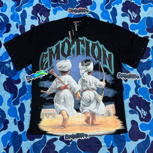 Remera Mixed Emotion Archer Negra XL