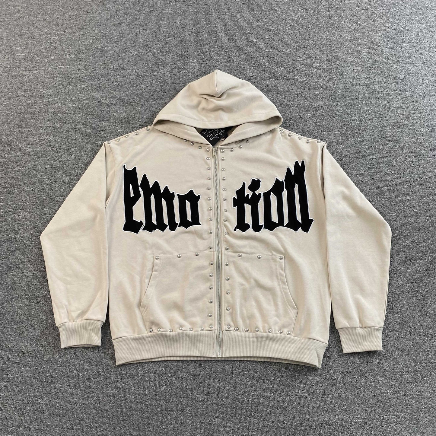 Mixed Emotion Crown Jacket Cream