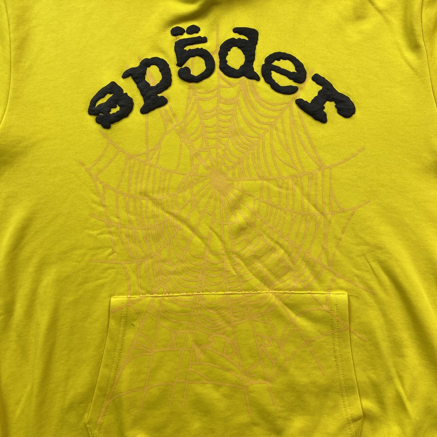 SP5DER LEGACY HOODIE YELLOW