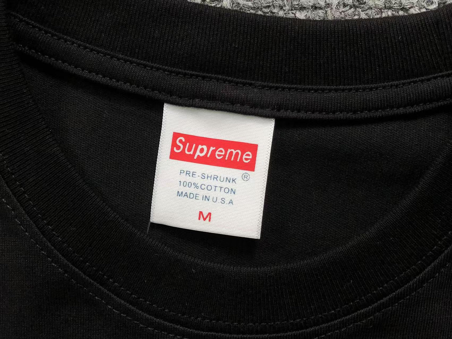 SUPREME ELEPHANT TEE BLACK