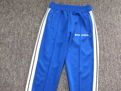 PALM ANGELS CLASSIC TRACK PANTS BLUE