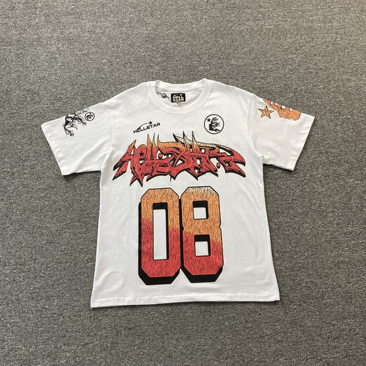 HELLSTAR CAPSULE 08 TEE WHITE