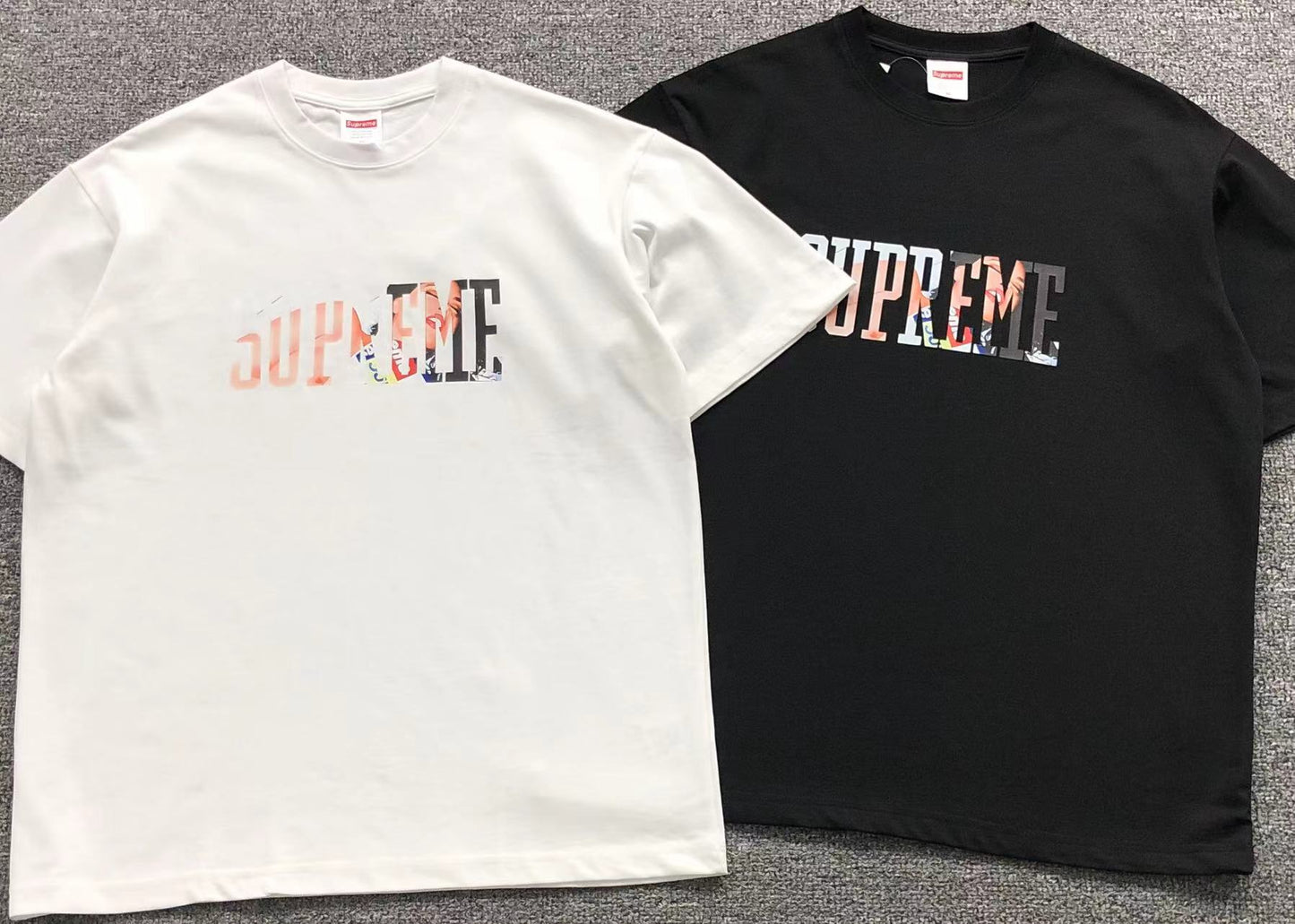 SUPREME TERA PATRICK COLLEGIATE TEE WHITE