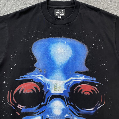 HELLSTAR GOGGLES TEE BLACK