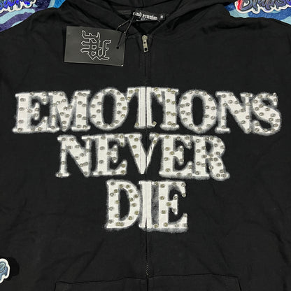 Campera Mixed Emotion End Negra XL