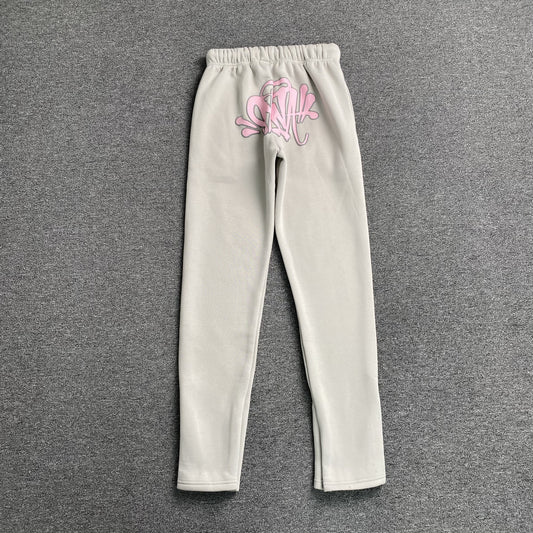 SYNA WORLD SYNA LOGO PANTS GREY PINK