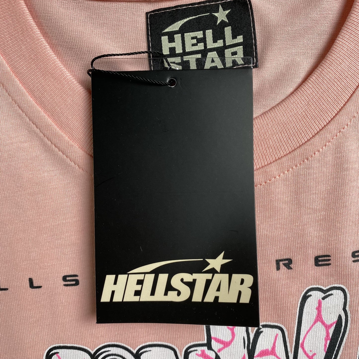 HELLSTAR BRAINWASHED WORLD TOUR TEE PINK