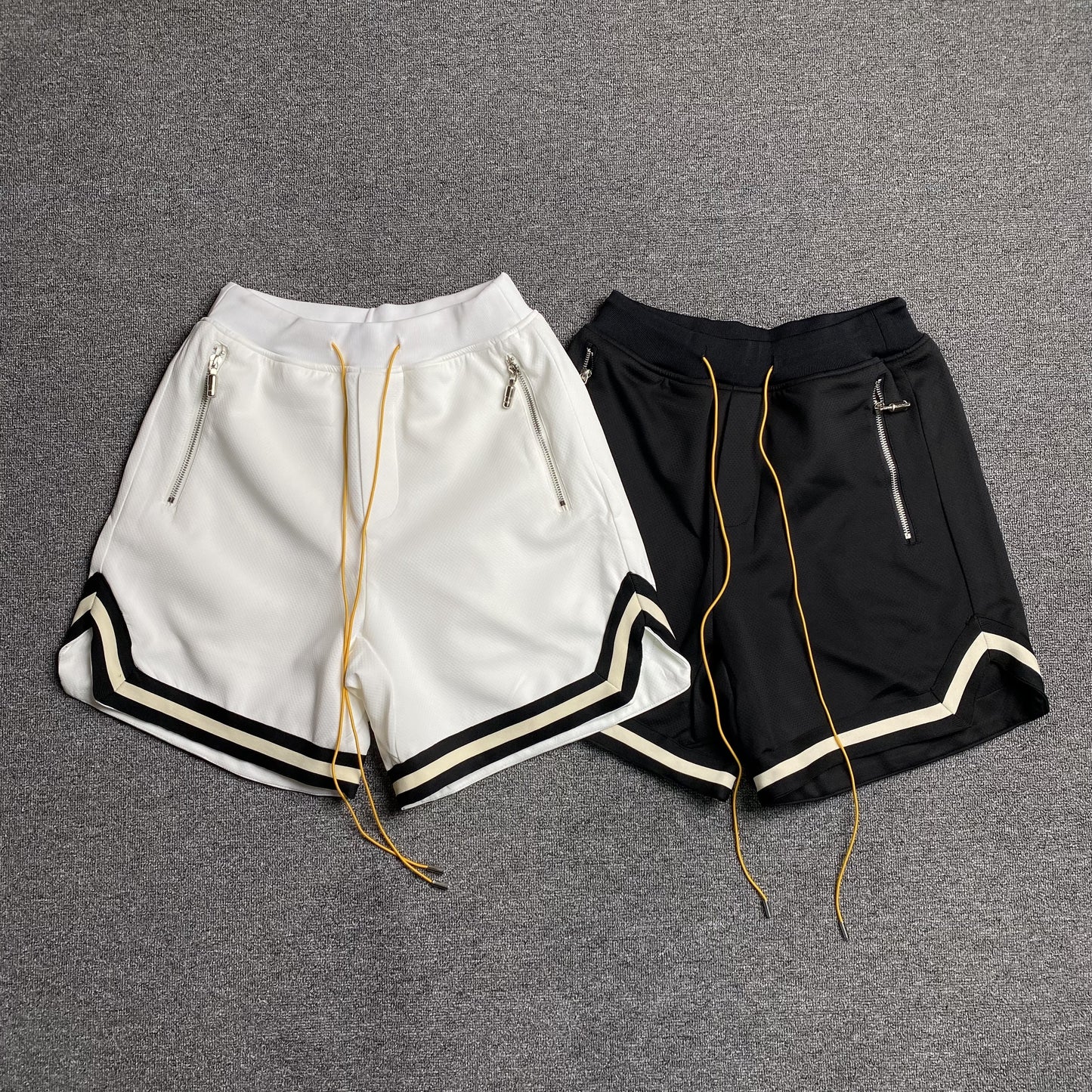 RHUDE SHORTS BLACK