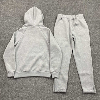 TRAPSTAR CHENILLE DECODED TRACKSUIT GREY CANDY