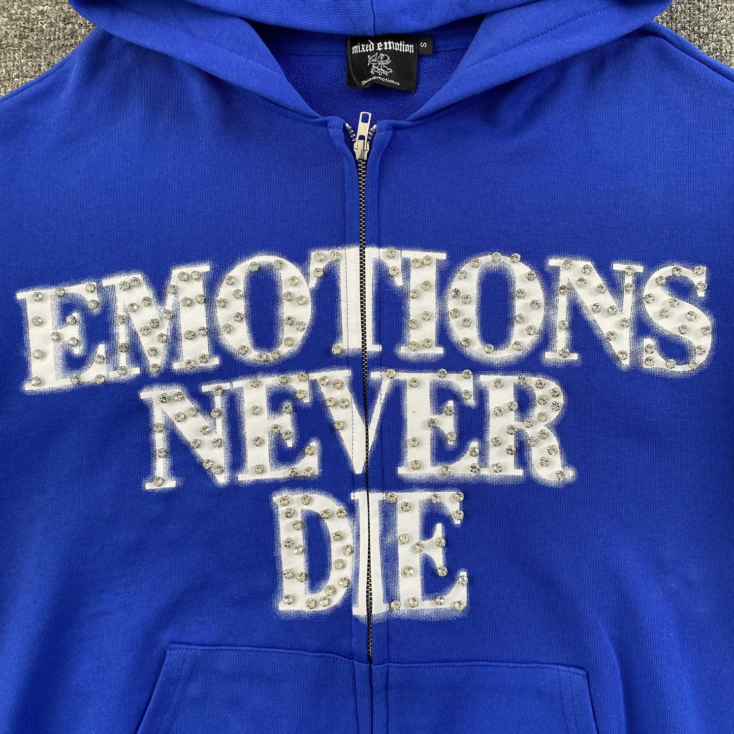Mixed Emotion End Jacket Blue