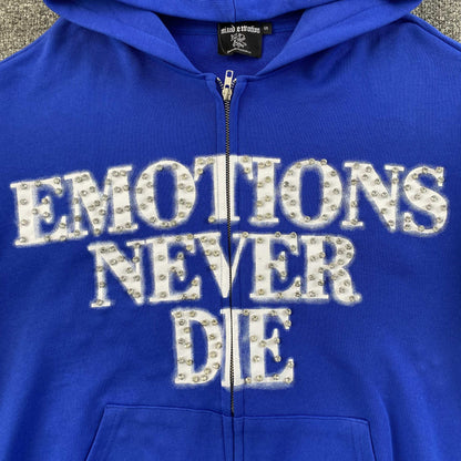 Mixed Emotion End Jacket Blue
