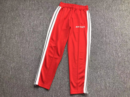 PALM ANGELS CLASSIC TRACK PANTS RED