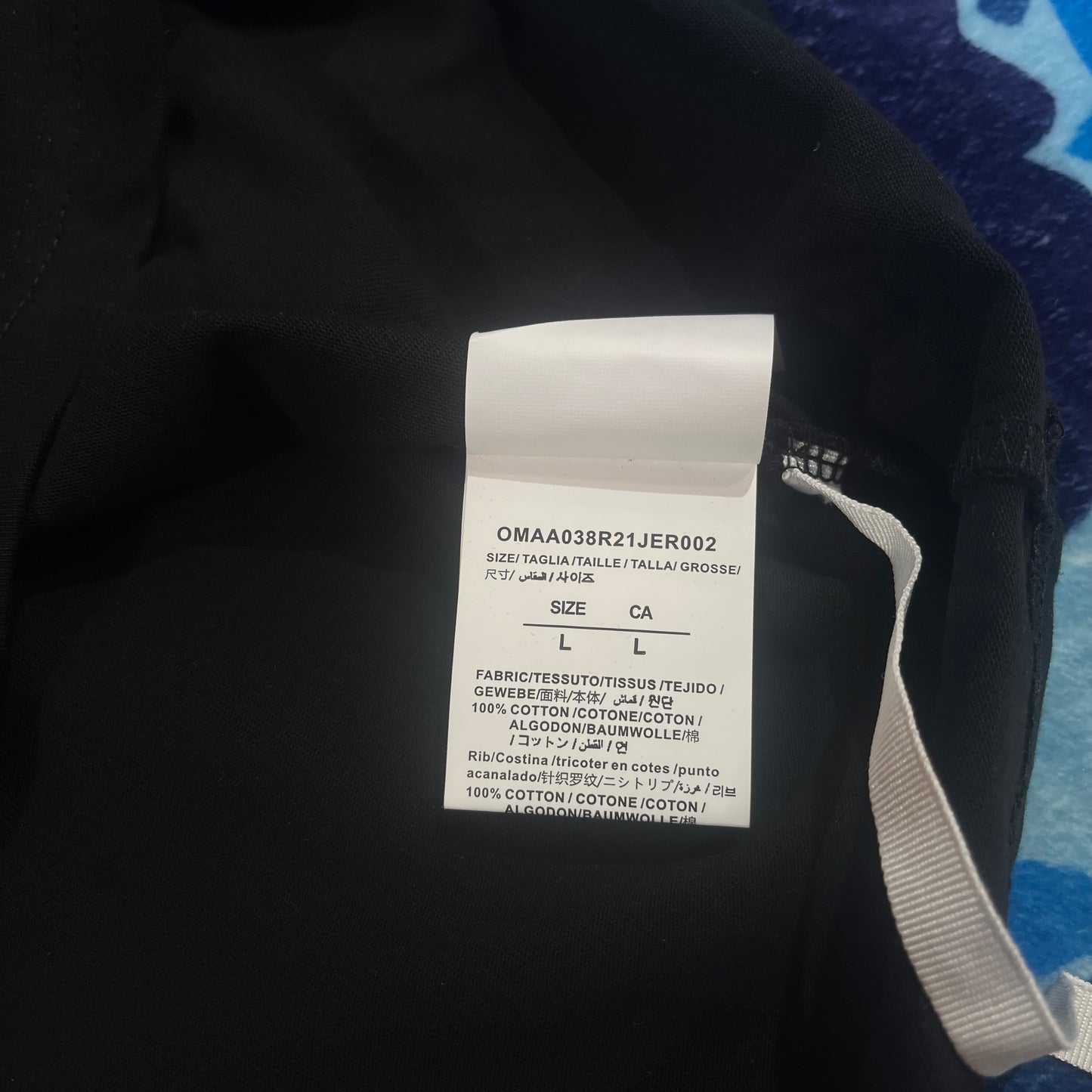 Remera Off White Graffiti Arrow L