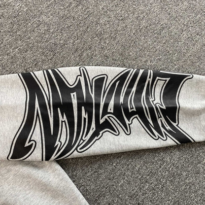 Mixed Emotion Faded Jacket Grey