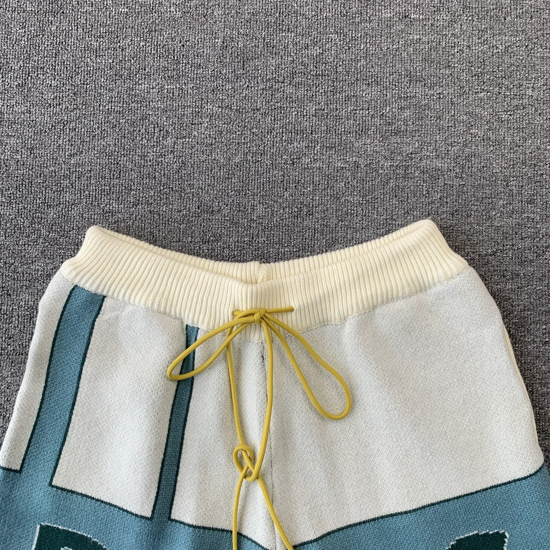 RHUDE SHORTS WHITE