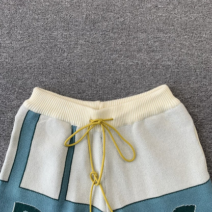 RHUDE SHORTS WHITE