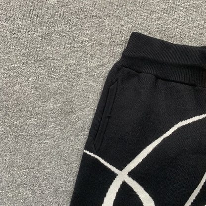 RHUDE SHORTS BLACK