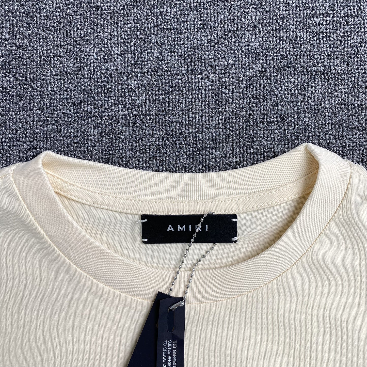 AMIRI CRYSTAL LOUNGE TEE WHITE