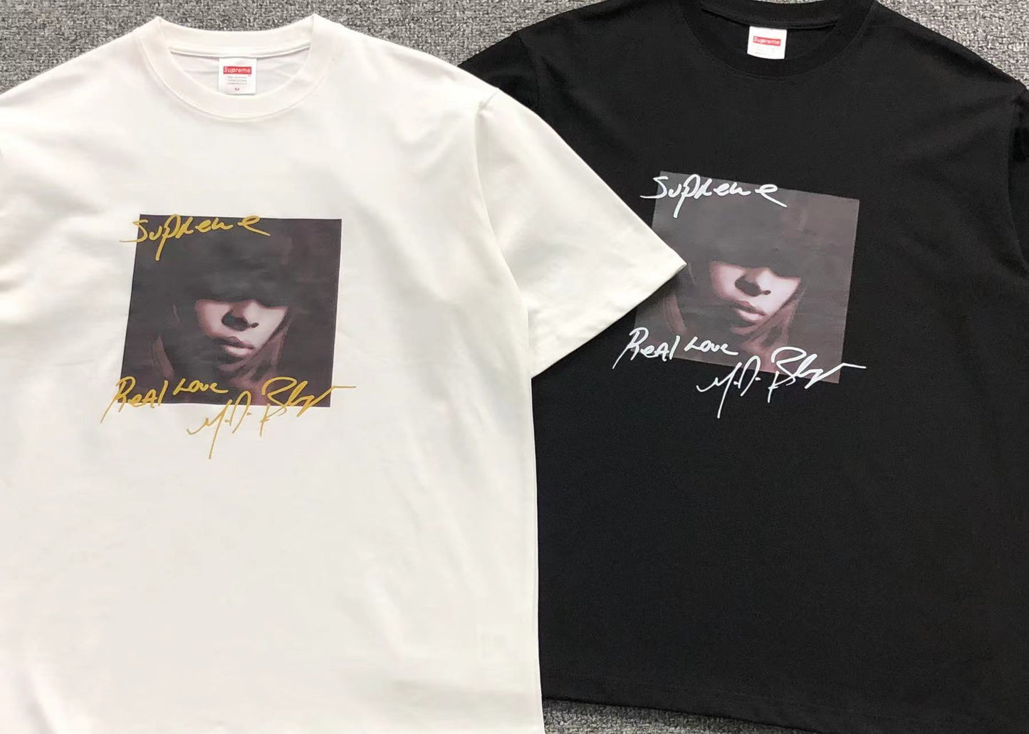 SUPREME MARY J. BLIGE TEE WHITE