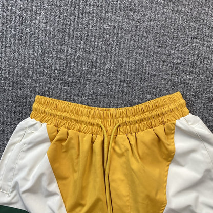 RHUDE SHORTS YELLOW