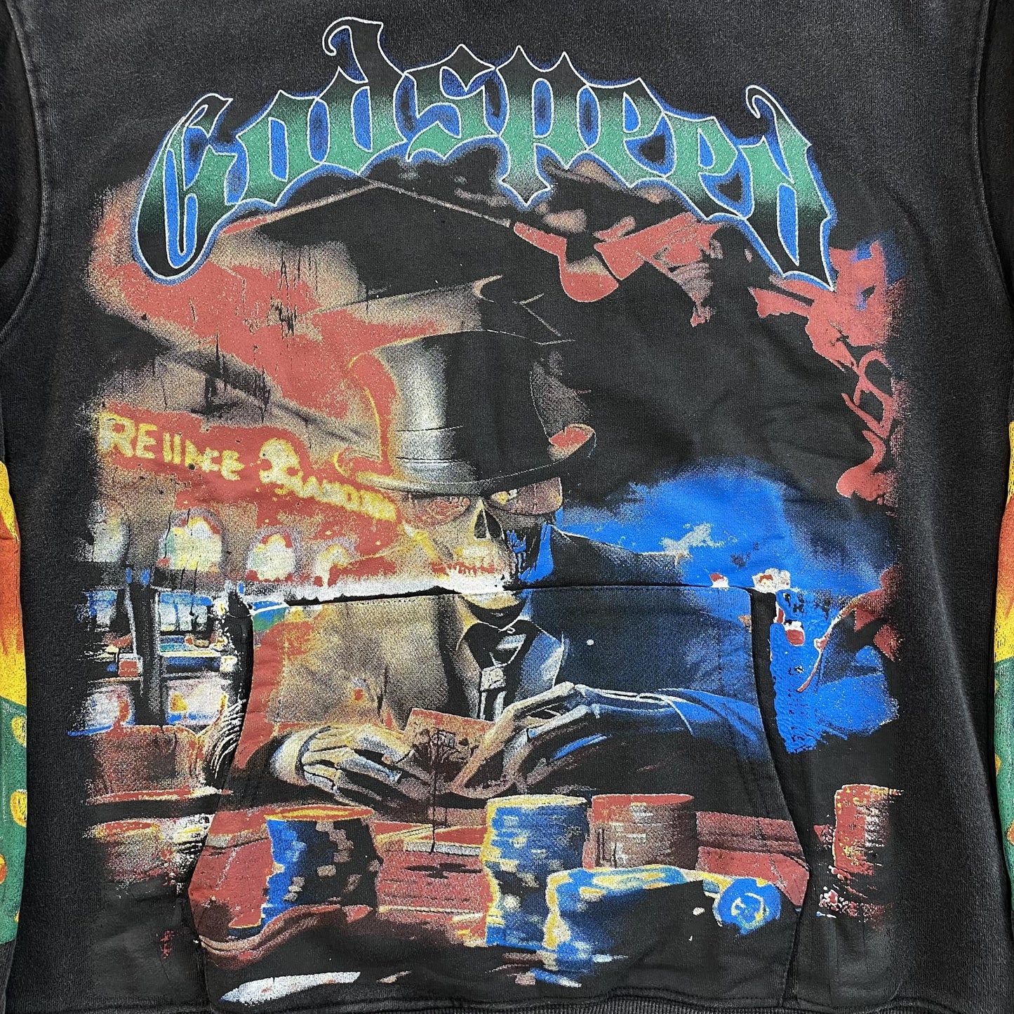 Godspeed Life's A Gamble Hoodie Black