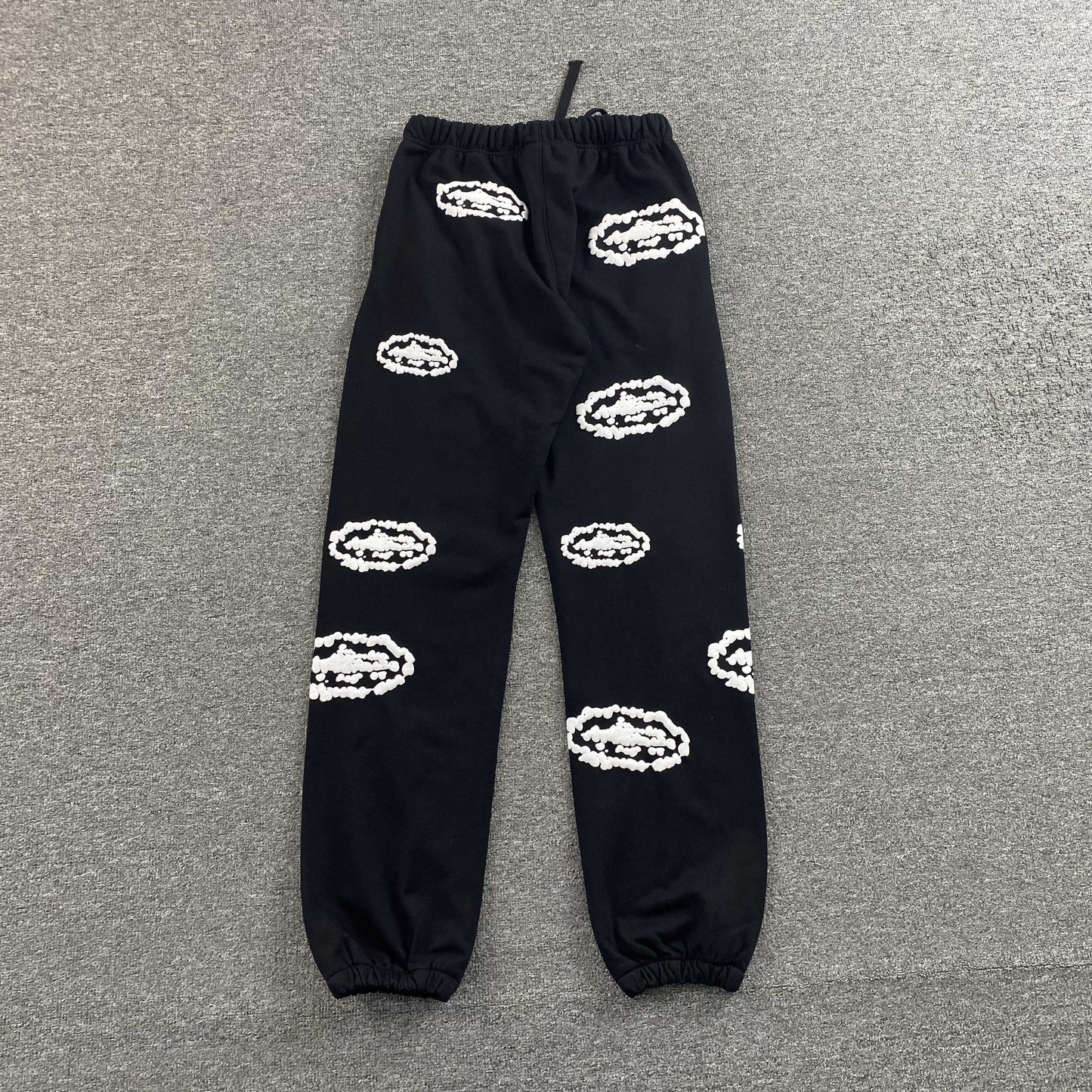 Corteiz x Denim Tears Island Wreath Pants Black