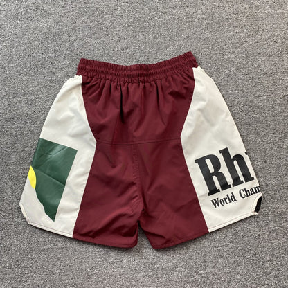 RHUDE SHORTS RED