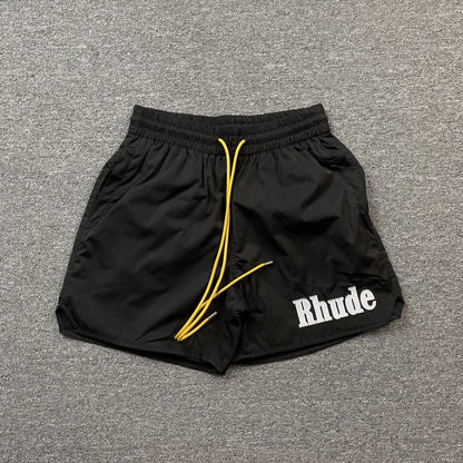 RHUDE SHORTS BLACK