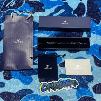 Pulsera Swarovski Millenia Negra Azul