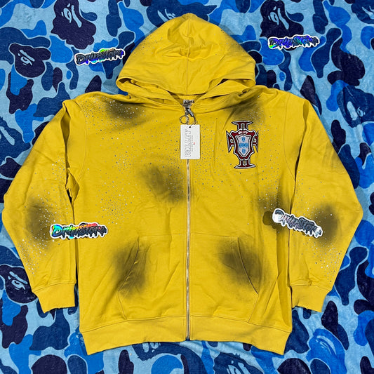 Vale Forever Sun Clustered Zip Up Yellow